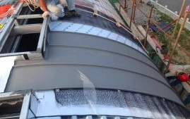 Standing Seam Pitched Metal Roof – Engineered for Wind, Rain, and Solar Integration